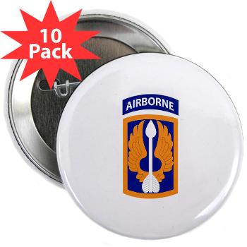 18ABCA - M01 - 01 - SSI - 18th Aviation Brigade Corps (Abn) - 2.25" Button (10 pack)