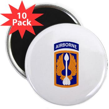 18ABCA - M01 - 01 - SSI - 18th Aviation Brigade Corps (Abn) - 2.25" Magnet (10 pack)