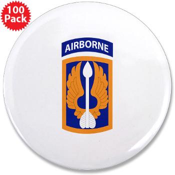 18ABCA - M01 - 01 - SSI - 18th Aviation Brigade Corps (Abn) - 3.5" Button (100 pack)