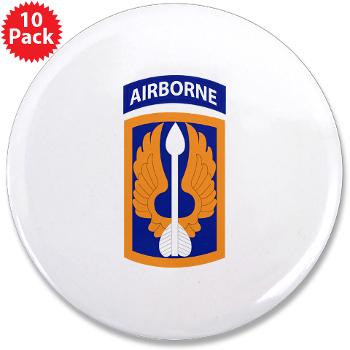 18ABCA - M01 - 01 - SSI - 18th Aviation Brigade Corps (Abn) - 3.5" Button (10 pack)