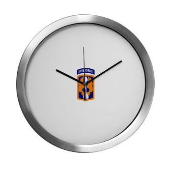 18ABCA - M01 - 03 - SSI - 18th Aviation Brigade Corps (Abn) - Modern Wall Clock - Click Image to Close