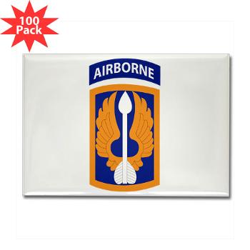 18ABCA - M01 - 01 - SSI - 18th Aviation Brigade Corps (Abn) - Rectangle Magnet (100 pack) - Click Image to Close