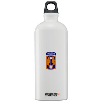18ABCA - M01 - 03 - SSI - 18th Aviation Brigade Corps (Abn) - Sigg Water Bottle 1.0L - Click Image to Close
