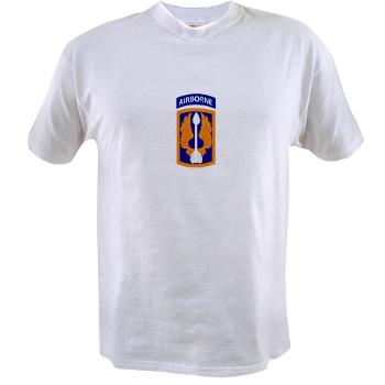 18ABCA - A01 - 04 - SSI - 18th Aviation Brigade Corps (Abn) - Value T-shirt
