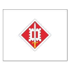 18EB - M01 - 02 - SSI - 18th Engineer Brigade - Small Poster