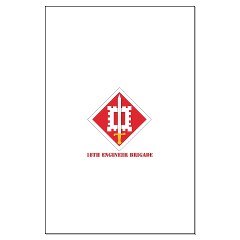 18EB - M01 - 02 - SSI - 18th Engineer Brigade with Text - Large Poster