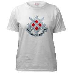18EB - A01 - 04 - DUI - 18th Engineer Brigade Women's T-Shirt - Click Image to Close
