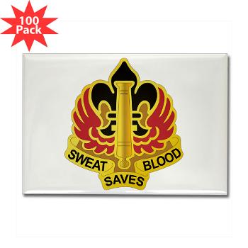 18FB - M01 - 01 - DUI - 18th Fires Brigade Rectangle Magnet (100 pack) - Click Image to Close