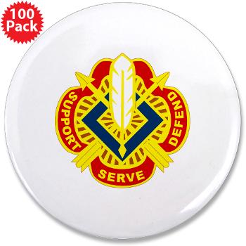 18PG - M01 - 01 - DUI - 18th Personnel Group - 3.5" Button (100 pack)