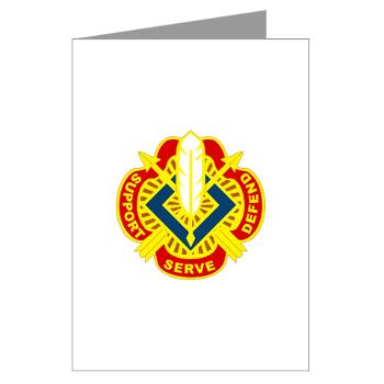 18PG - M01 - 02 - DUI - 18th Personnel Group - Greeting Cards (Pk of 10) - Click Image to Close