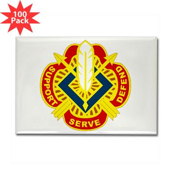 18PG - M01 - 01 - DUI - 18th Personnel Group - Rectangle Magnet (100 pack) - Click Image to Close