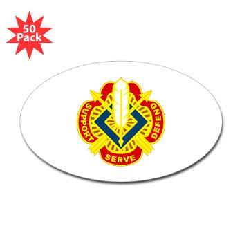 18PG - M01 - 01 - DUI - 18th Personnel Group - Sticker (Oval 50 pk)