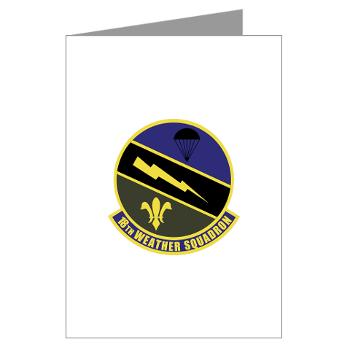 18WS - M01 - 02 - 18th Weather Squadron - Greeting Cards (Pk of 20)
