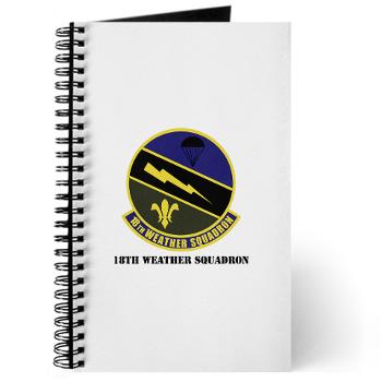 18WS - M01 - 02 - 18th Weather Squadron with Text - Journal