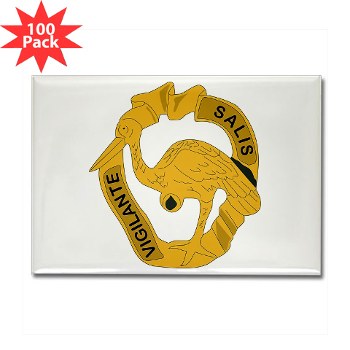 191IB - M01 - 01 - DUI - 191st Infantry Brigade - Rectangle Magnet (100 pack) - Click Image to Close