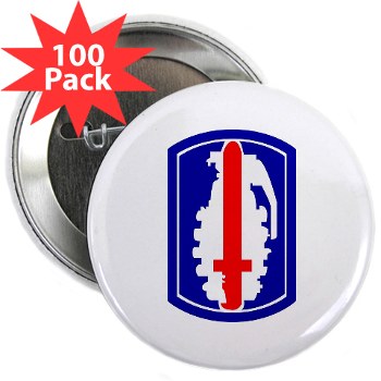 191IB - M01 - 01 - SSI - 191st Infantry Brigade - 2.25" Button (100 pack)