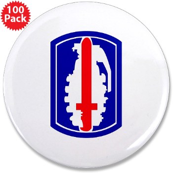 191IB - M01 - 01 - SSI - 191st Infantry Brigade - 3.5" Button (100 pack) - Click Image to Close