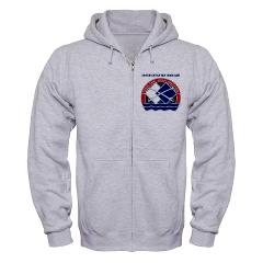 192IB - A01 - 03 - DUI - 192nd Infantry Brigade with Text Zip Hoodie