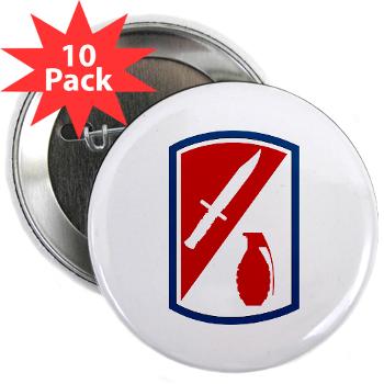 192IB - M01 - 01 - SSI - 192nd Infantry Brigade - 2.25" Button (10 pack)