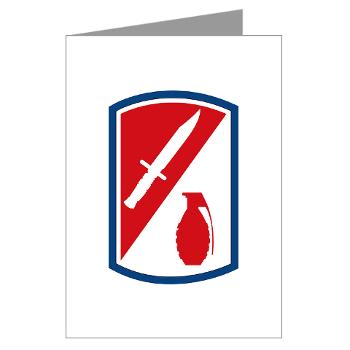 192IB - M01 - 02 - SSI - 192nd Infantry Brigade - Greeting Cards (Pk of 10)