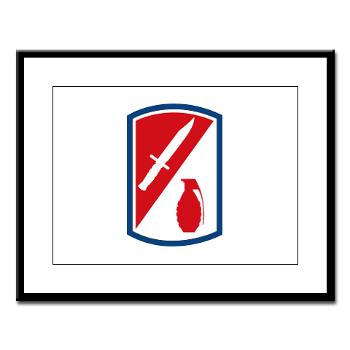 192IB - M01 - 02 - SSI - 192nd Infantry Brigade - Large Framed Print - Click Image to Close