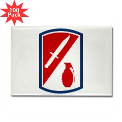 192IB - M01 - 01 - SSI - 192nd Infantry Brigade - Rectangle Magnet (100 pack)
