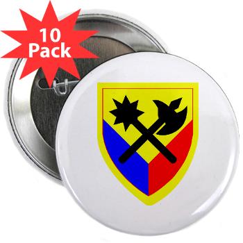 194AB - M01 - 01 - SSI - 194th Armored Brigade with text - 2.25" Button (10 pack)