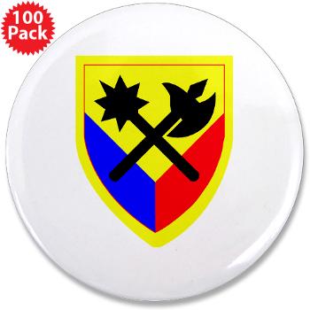 194AB - M01 - 01 - SSI - 194th Armored Brigade with text - 3.5" Button (100 pack)