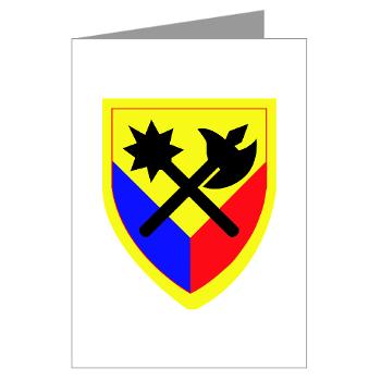 194AB - M01 - 02 - SSI - 194th Armored Brigade - Greeting Cards (Pk of 10)