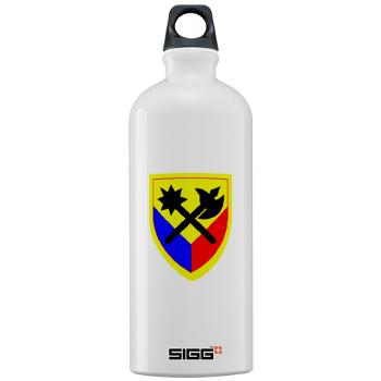 194AB - M01 - 03 - SSI - 194th Armored Brigade with text - Sigg Water Battle 1.0L - Click Image to Close