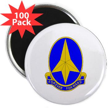 197IB - M01 - 01 - DUI - 197th Infantry Brigade with text - 2.25 Magnet (100 pack)