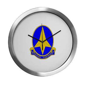 197IB - M01 - 03 - DUI - 197th Infantry Brigade with text - Modern Wall Clock