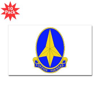 197IB - M01 - 01 - DUI - 197th Infantry Brigade with text - Sticker (Rectangle 10 pk)