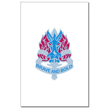 198IB - M01 - 02 - DUI - 198th Infantry Brigade - Mini Poster Print