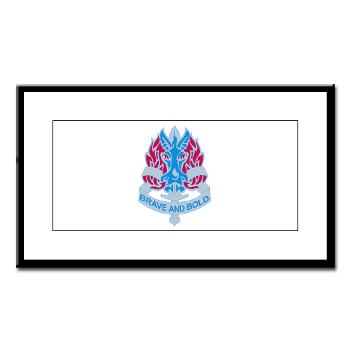 198IB - M01 - 02 - DUI - 198th Infantry Brigade - Small Framed Print