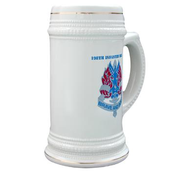 198IB - M01 - 03 - DUI - 198th Infantry Brigade with text - Stein