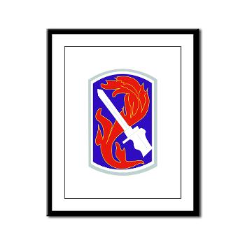 198IB - M01 - 02 - SSI - 198th Infantry Brigade - Framed Panel Print - Click Image to Close