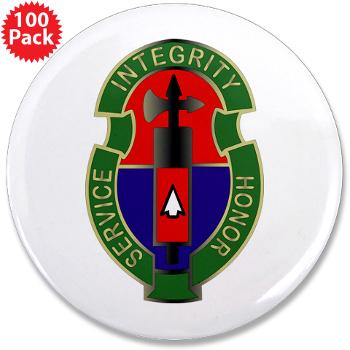 198MPB - M01 - 01 - 198th Military Police Battalion - 3.5" Button (100 pack) - Click Image to Close
