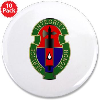 198MPB - M01 - 01 - 198th Military Police Battalion - 3.5" Button (10 pack)