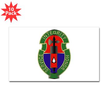 198MPB - M01 - 01 - 198th Military Police Battalion - Sticker (Rectangle 10 pk)