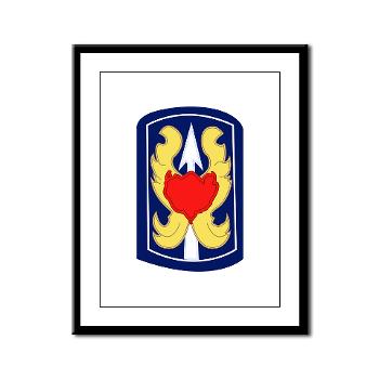 199IB - A01 - 01 - SSI - 199th Infantry Brigade - Framed Panel Print - Click Image to Close