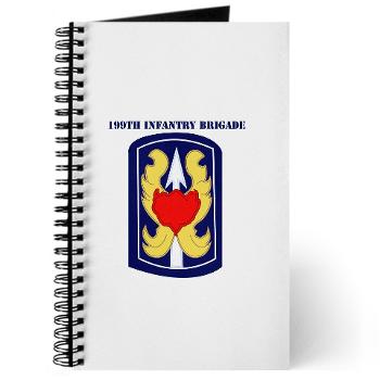 199IB - M01 - 02 - SSI - 199th Infantry Brigade with Text - Journal