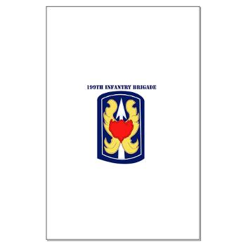 199IB - M01 - 02 - SSI - 199th Infantry Brigade with Text - Large Poster