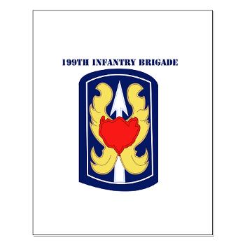 199IB - M01 - 02 - SSI - 199th Infantry Brigade with Text - Small Poster
