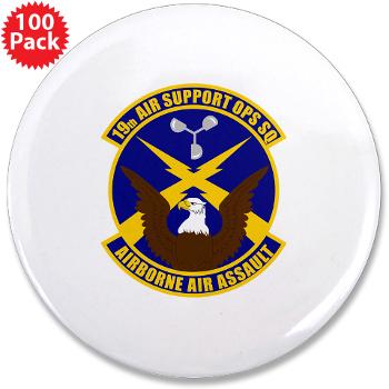19ASOS - M01 - 01 - 19th Air Support Operation Squadron - 3.5" Button (100 pack)