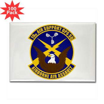 19ASOS - M01 - 01 - 19th Air Support Operation Squadron - Rectangle Magnet (100 pack)