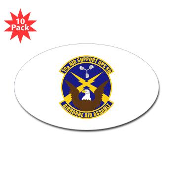 19ASOS - M01 - 01 - 19th Air Support Operation Squadron - Sticker (Oval 10 pk) - Click Image to Close