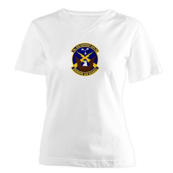 19ASOS - A01 - 04 - 19th Air Support Operation Squadron - Women's V-Neck T-Shirt