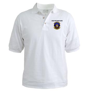19ASOS - A01 - 04 - 19th Air Support Operation Squadron with Text - Golf Shirt