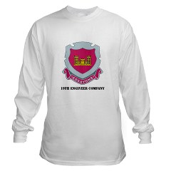 19EC - A01 - 03 - DUI - 19th Engineer Company with text Long Sleeve T-Shirt